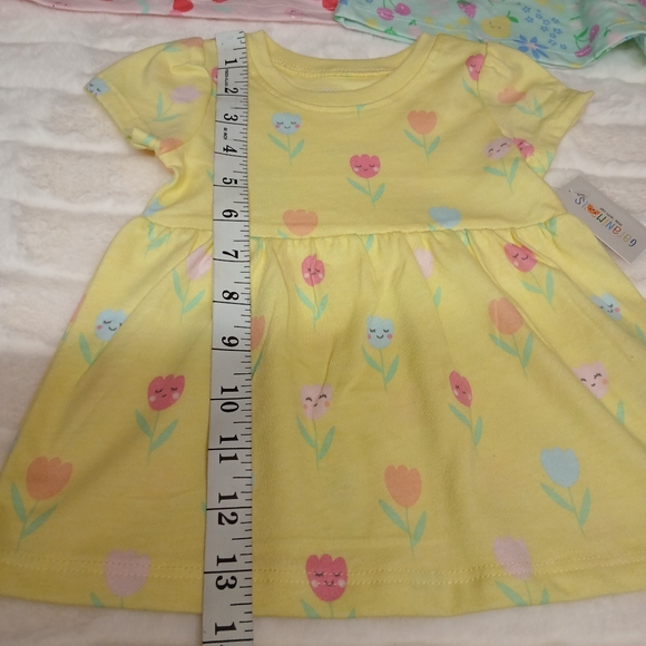 Baby Girl Dresses (Set of 3) | 3-6 Months | Garanimals | NWT - Picture 2 of 9